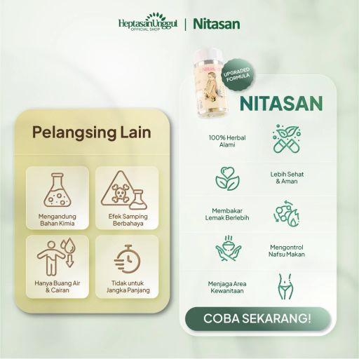 NITASAN Herbal - Isi 50 Kapsul Premium BPOM
