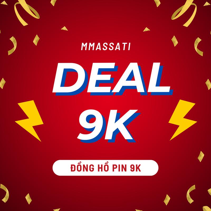 [ MMASSATI NB ] - DEAL ĐỒNG HỒ 9K - Đồng hồ nam Mmassati máy pin sang trọng lịch lãm, bảo hành đầy đủ