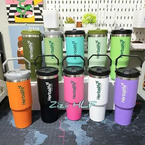 Tumbler stainless HBLF tumbler hot and cold ukuran 900 ml dengan sedotan (monta)