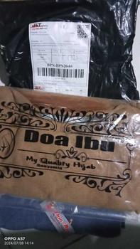 Product Review of NA -  Bergo Malay Rempel Double Knit Size M by Do'a Ibu hijab Nana Alifah Nyaman Muslim from A**2 0