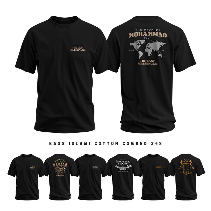 MCP APPAREL KAOS DAKWAH KODE (DA) | LENGAN PENDEK | TSHIRT COTTON COMBED 24S TSHIRT TDAKWAH 1