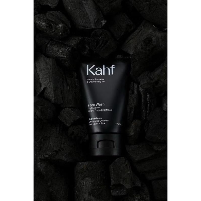 Kahf Triple Action Oil and Comedo Defence Face Wash 100ml 4