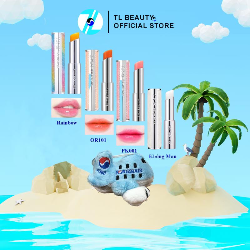 Son dưỡng môi Hàn Quốc YNM-YNM Honey Lip Balm 3,5g #Rainbown #Orange red #Light Pink #Natual Melting