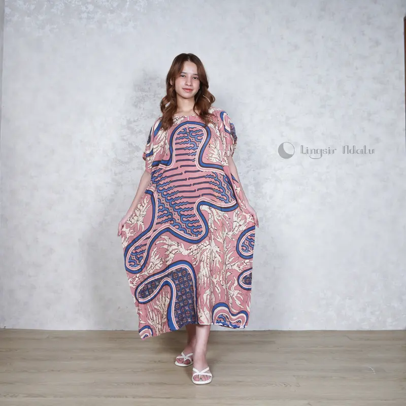 3 Pcs Daster Lowo Tambal LD 140 Bahan Rayon Super R1 Busui Zipper [lingsirndalu] 6
