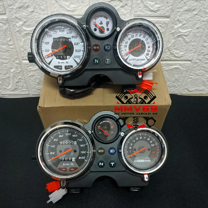 Spidometer Ninja Ss Ninja R Speedometer Ninja Ss Ninja R kimometer ninja Ss Day ASSY Motorcycle Coklat 3
