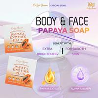 Gambar HEMAT 5 PCS FACE & BODY SOAP PAPAYA ENZYME MARLENA - SABUN PENCERAH KULIT dari MARLENA BEAUTYCARE Kota Surabaya 2 Tokopedia
