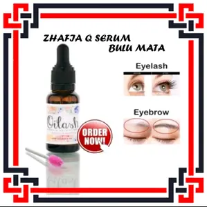 ZHAFIA Q Serum Bulu Mata Serum Penumbuh Bulu mata Penebal Alis Eyelash Oil Serum Oilash