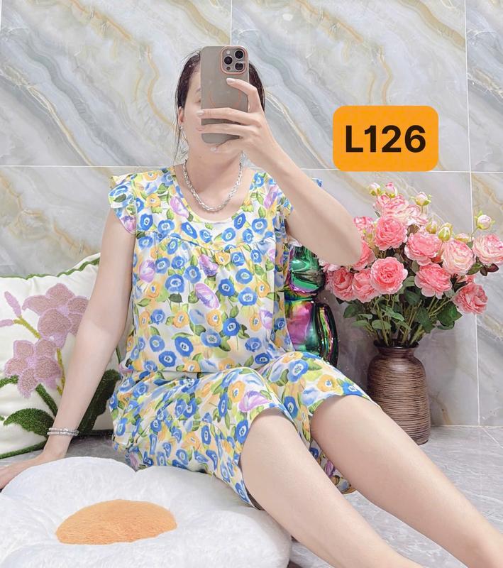 Bộ tole lanh nữ lững cánh tiên loại tốt 42-85kg, đồ bộ mặc nhà tole 2 da