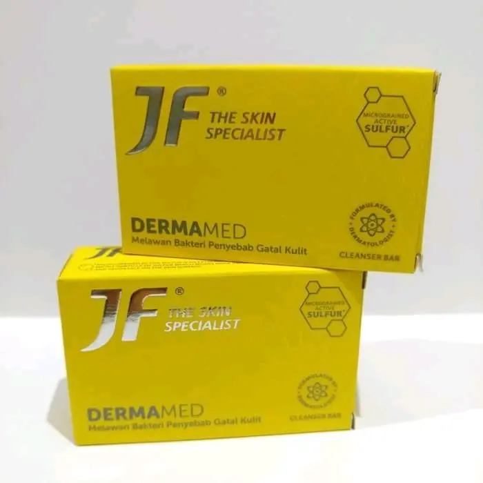 Sabun Jf sulfur dermamed gatal kulit 90gr