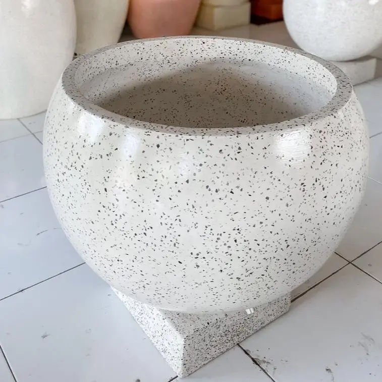 Bak Mandi Terazzo Ball Potongan + Tatakan (Wajib Baca Deskripsi Produk)
