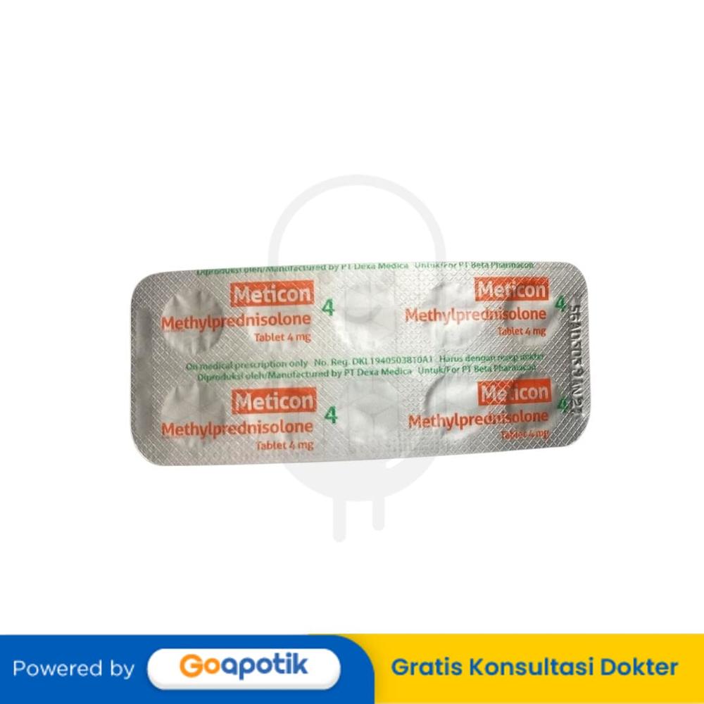 METICON 4 MG BLISTER 10 TABLET