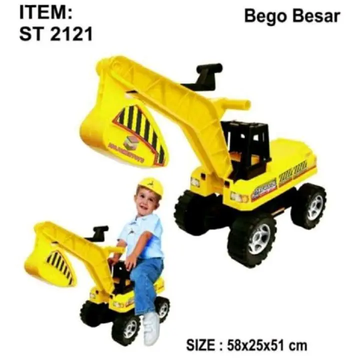Mainan Anak Laki-laki Excavator Keruk Ukuran Jumbo & Bisa Dinaikk ST 2121