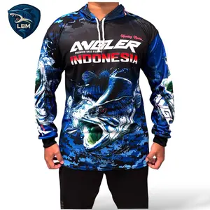 JERSEY MANCING BAJU PANCING KAOS PANCING TANGAN PANJANG FULL PRINTING