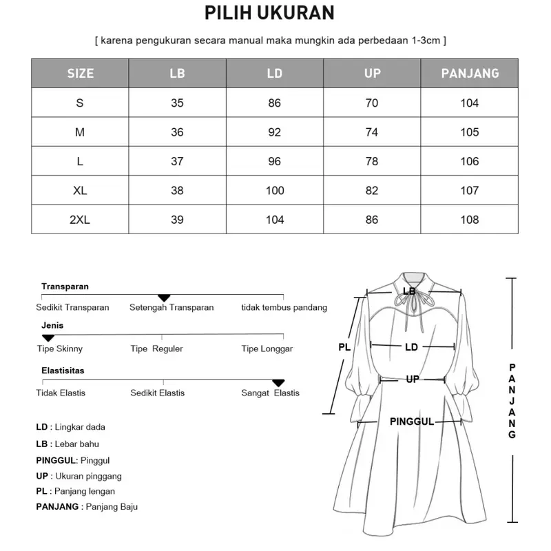 【ready stock】Gaun Dua Potong Palsu Sambungan Bergaris untuk Wanita dengan Rok Berlipat Kerah Polo 4