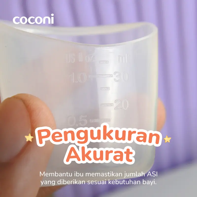 COCONI Newborn Baby Cup Feeder | Gelas Pemberi Asi Pada Bayi Baru Lahir | Gelas Kecil Anak Bayi 5