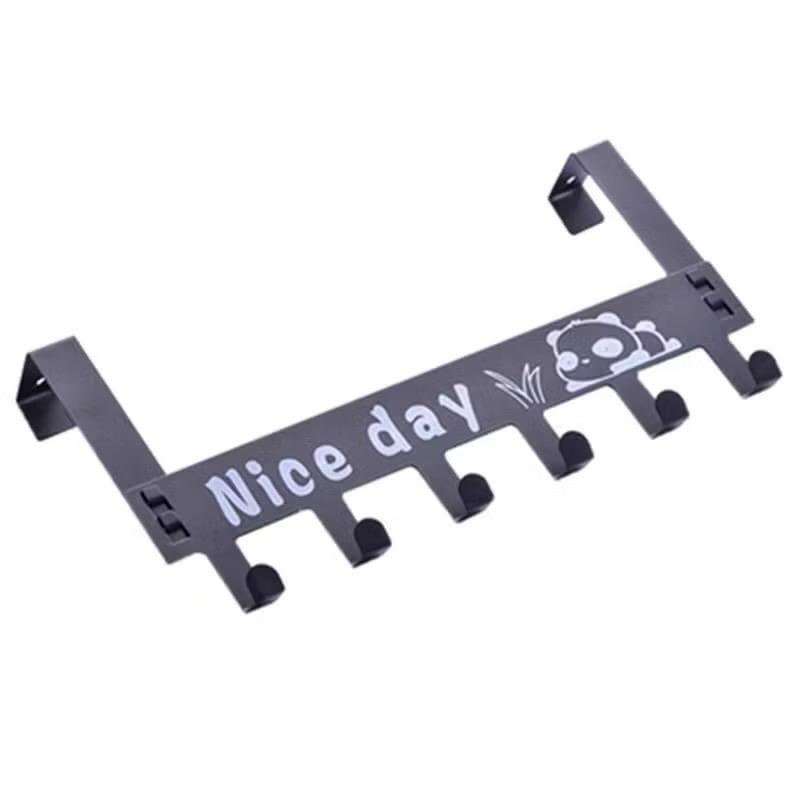 Móc Treo Sau Cửa Bản To Nice Day Sơn Tĩnh Điện Không Gỉ - Đồ Dùng Trong Nhà - Phụ Kiện KT;D32xR19cm Chất Liệu Bền Đẹp - Tối Ưu Hóa Không Gian Lưu Trữ