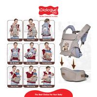 Gambar DIALOGUE BABY Gendongan Hipseat + SSC M Shape 9IN1 Squirrel Series DGG4339 - Abu dari Dialogue Group Store Kota Bandung 3 Tokopedia