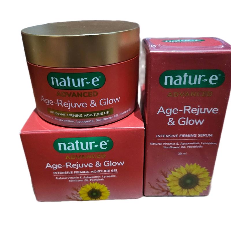 Bundle Natur E Advanced Rejuve Intensive Firming Serum & Moisture Gel Aging 1