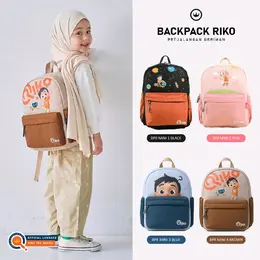 Tas Anak Sekolah AMMARKIDS x RIKO THE SERIES Tas Ransel Anak