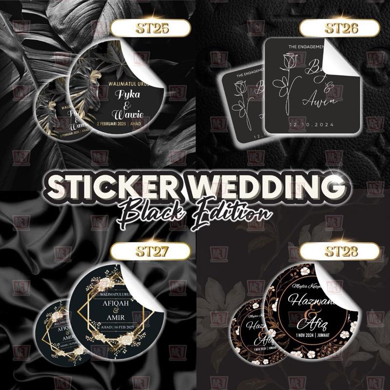 Sticker doorgift kahwin / wedding / tunang terlajak mega murah - TikTok ...