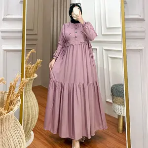 ELISA DRESS / Rayon twill premium mix Bordir