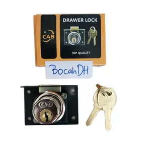 KUNCI LACI MEJA KAYU LEMARI / KUNCI LEMARI / KUNCI MEJA KAYU / KUNCI LACI 808 BESAR