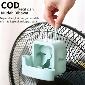 Alat Pendingin Kipas + Mudah Dibawa dan Bisa Dipakai Ulang + Tingkatkan Penyejukan Kipas + Cocok untuk Rumah, Kantor, Luar Ruangan dan Musim Panas