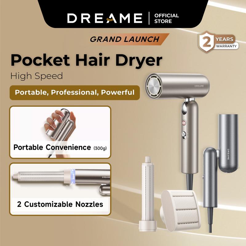 Dreame Pocket Hair Dryer - Portable and Compact 0