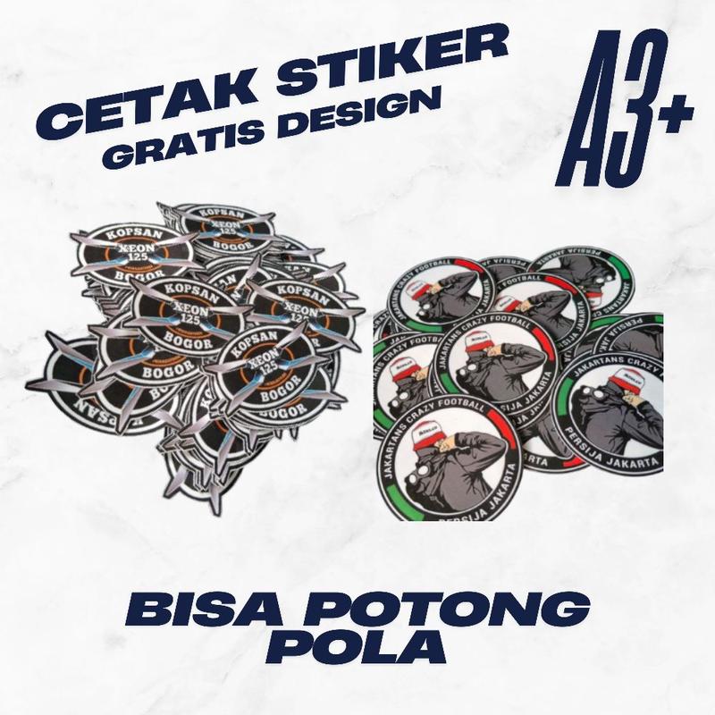 Product Introduction of Cetak Stiker Bebas Kirim Gambar A3+ 24