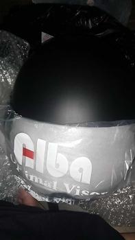 Product Review of HELM BOGO DEWASA KACA PILOT CLEAR MODEL HIJAB RETRO PRIA WANITA LIST BUSA COKLAT FULL LEHER SNI TERBARU MOTORCYCLE from N**M 1