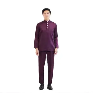 baju teluk belanga bahan toyobo