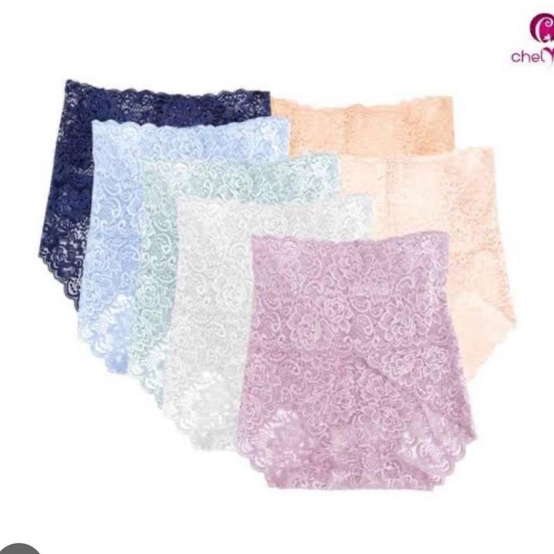 Rekomendasi celana dalam wanita brukat Highweist 0