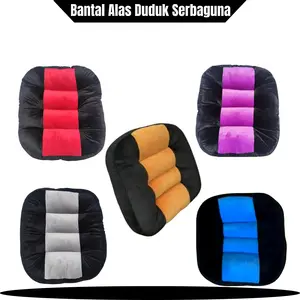 Bantal Alas Duduk Kursi Jok Mobil EMPUK KAIN Velboa Berkualitas Berlabel SNI