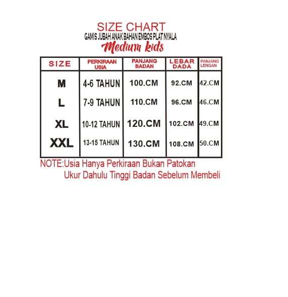MEDIUM Jubah Gamis Anak Emboss Anak Laki-laki Usia 4-15 Tahun Jubah Anak Strip Menyala Bahan Premium Jubah Embos MEDIUM Jubah Gamis Anak Emboss Anak Laki-laki Usia 4-15 Tahun Jubah Anak Strip Menyala Bahan Premium Jubah Embos