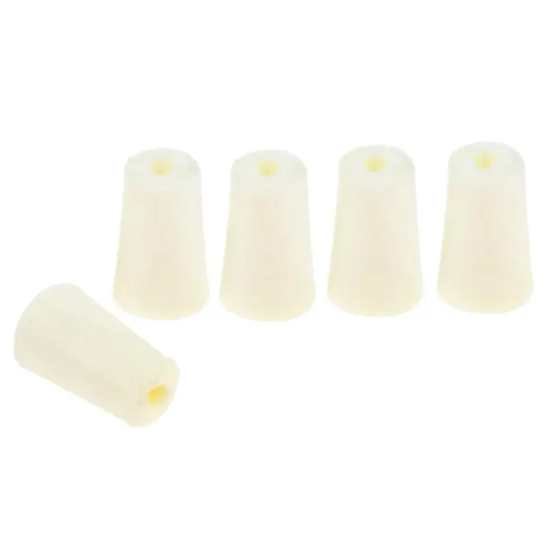 Phích Cắm Silicon Cho Phòng Thí Nghiệm Hóa Học, 5 Cái, Phích Cắm Con Dấu Cao Su, Nút Chặn 2