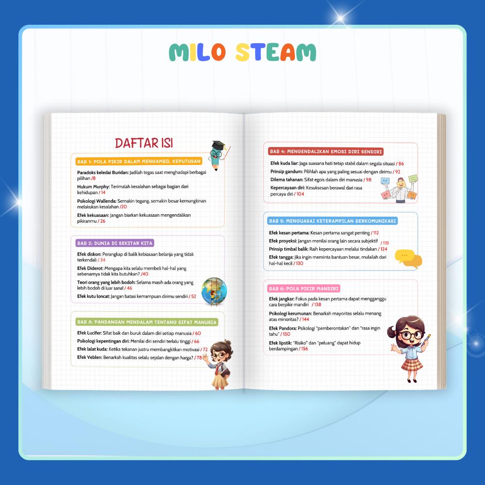 [MiloSteam] Komik Hukum Murphy – 160 Halaman Situasi Psikologis untuk Membantu Anak Memahami & Menanggapi Berbagai Kejadian