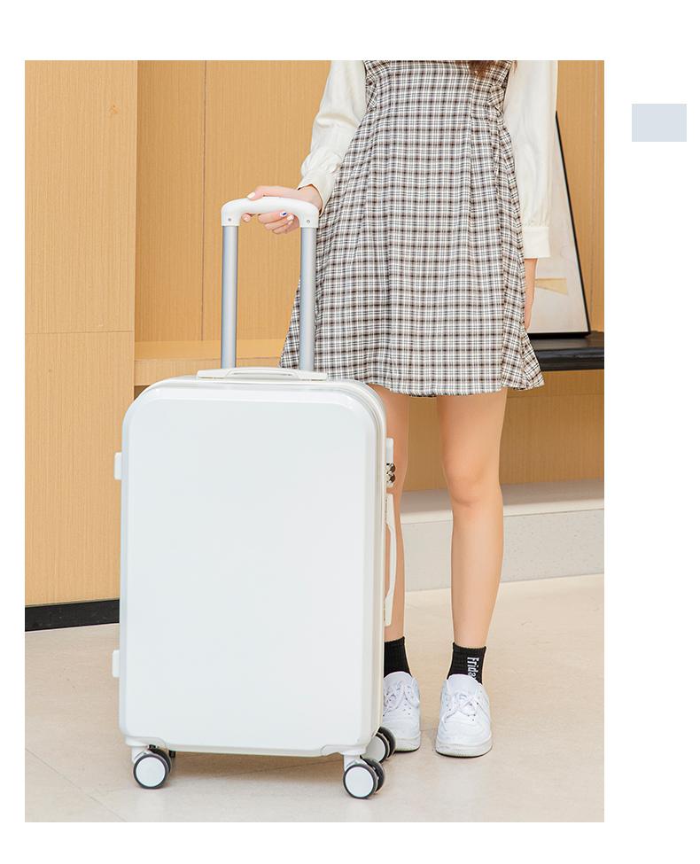 998 High-Fashion Bestseller Luggage: Combination Lock Carry-On Suitcase, Travel Case, Hard-Shell Trolley