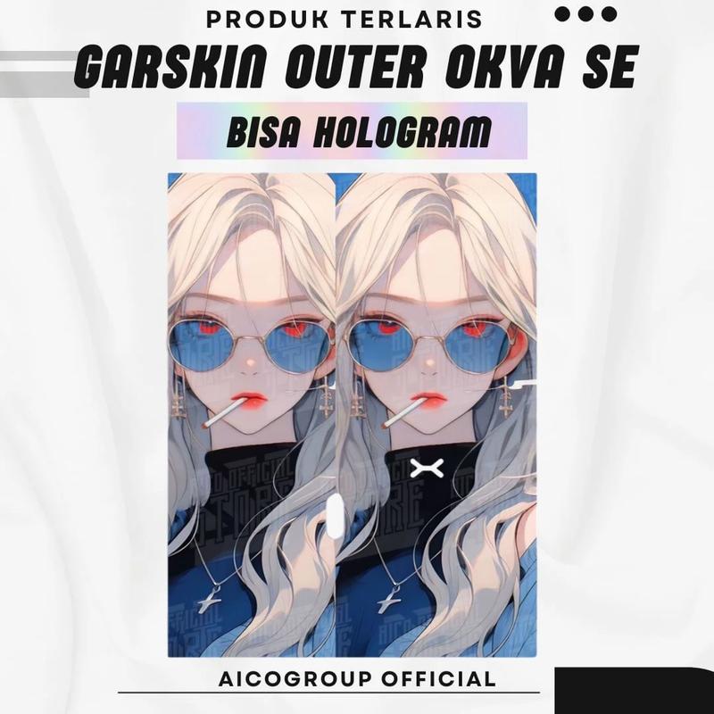JAKACUSTOM - Stiker Gสɹຣќіn OXVHA SE Bisa Hologram Original Desain Full Motif Bisa Custom Anti Air Tahan Lama 4