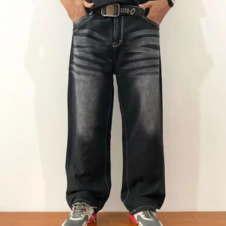 celana panjang pria wanita Beggy Jeans Wisker 8