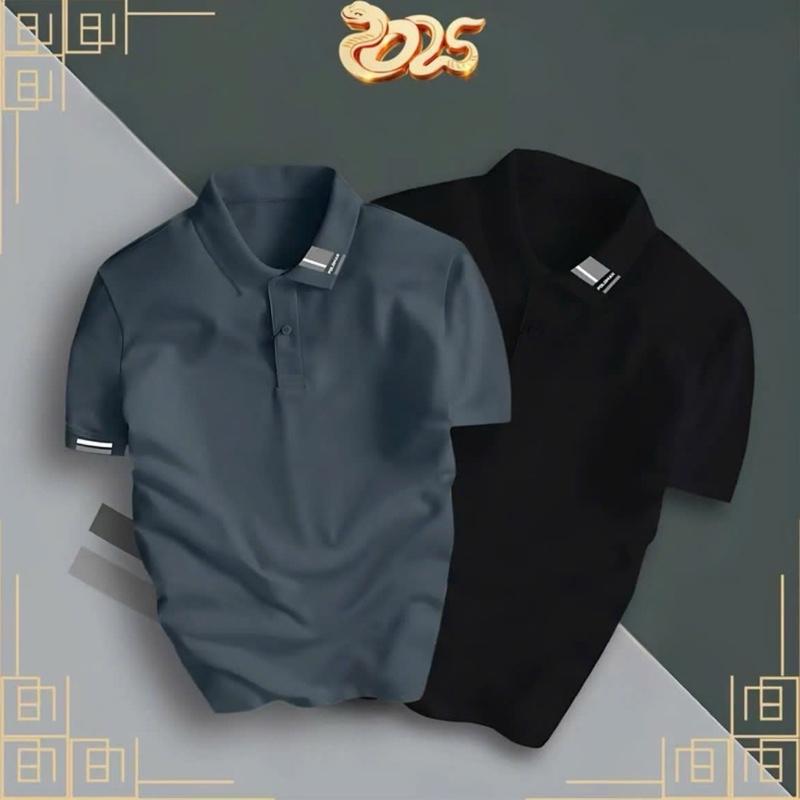 COMBO 2 ÁO THUN POLOMAN VẢI THUN CÁ SẤU POLY Menswear Nam