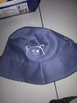 Product Review of TOPI ANAK BAYI 1 SAMPE 3 TAHUN TOPI BUCKET ANAK BERKUALITAS MOTIF BERUANG TERBARU Hitam Denim from i**a 0