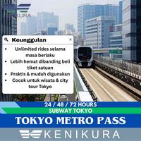 Gambar 72 hour Tokyo Metro Subway pass Japan Ticket adult jepang tiket 72 jam - Adult dari Kenikura Tour Kota Tangerang Selatan 4 Tokopedia