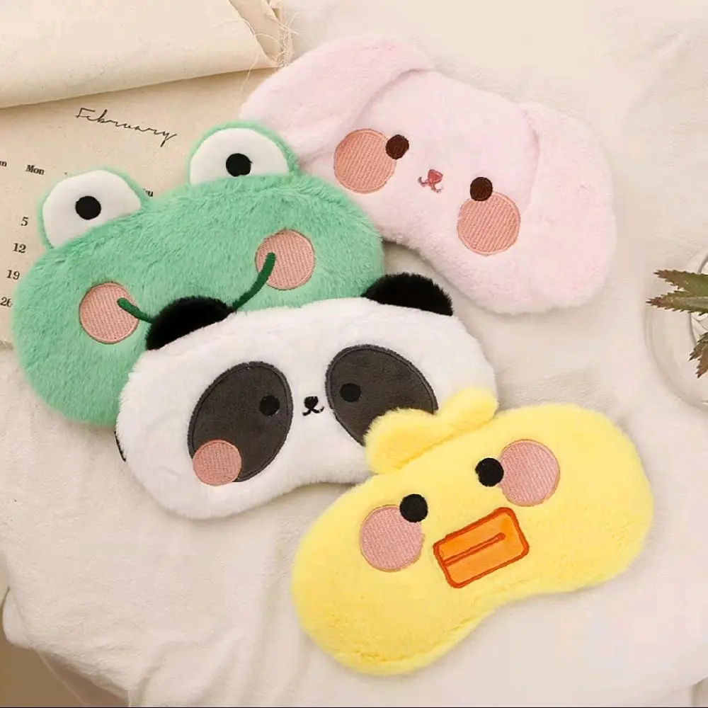 [SG Stock] Cute Cartoon Sleeping Eye Mask Eye Shade Cold Hot Compress