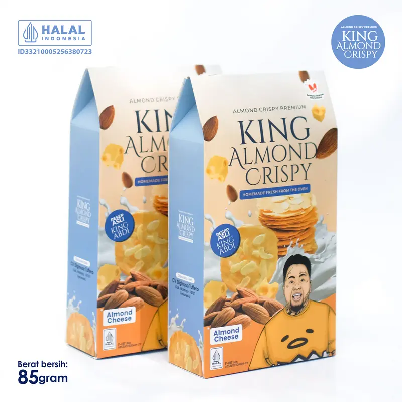 KING ALMOND CRISPY X MACARON TUFFERO [Almond Cripsy Premium King Abdi Viral] 4