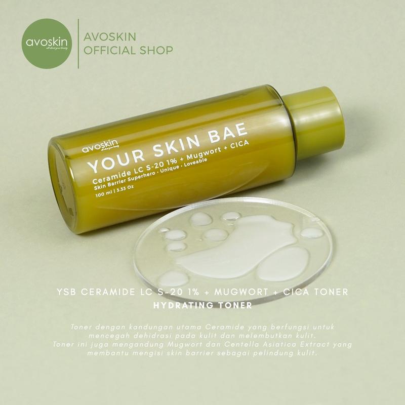 Avoskin Your Skin Bae Mugwort Series (Toner+Serum) 1
