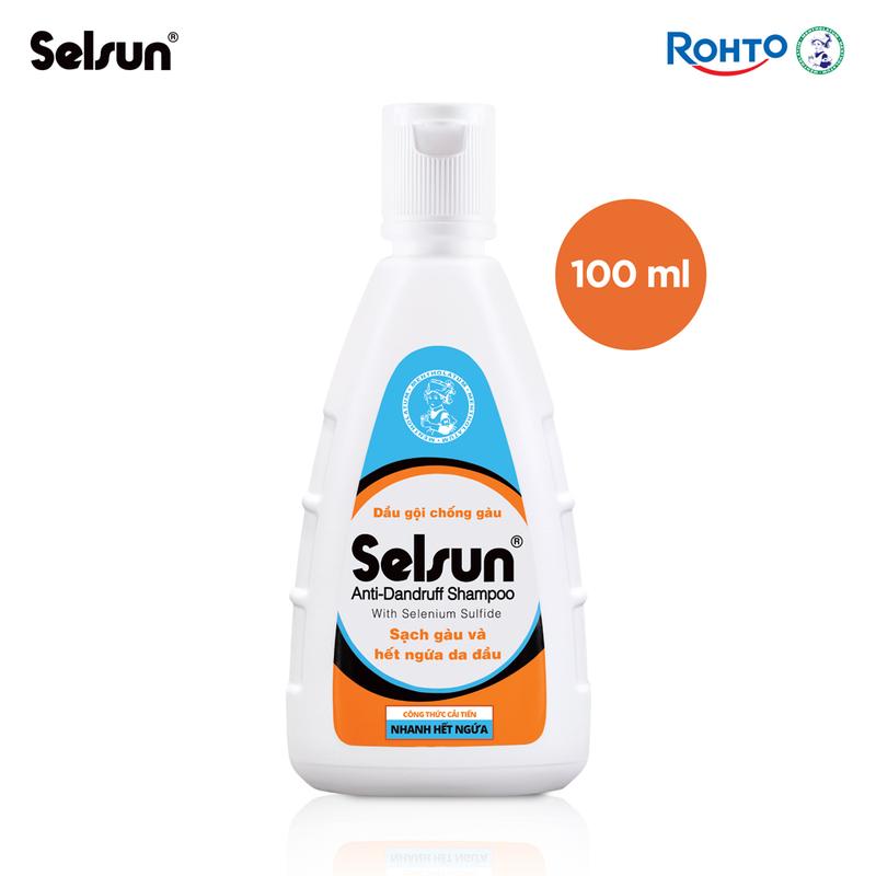 Dầu gội chống gàu giảm nấm Selsun 100ml