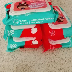 5 Pcs Tisu Basah / Tissue Basah / Wet Wipes Untuk Membersihkan Mata Dan Telinga Kucing, Kelinci dan Anjing Non Alkohol Non Pewangi Aman