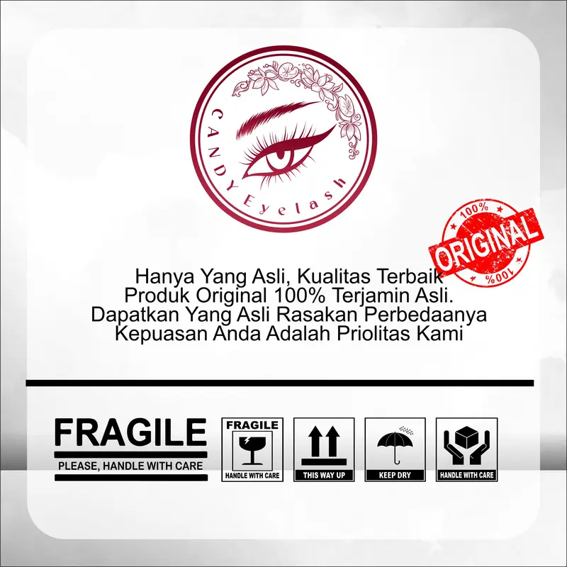 CANDY EYELASH BULU MATA DD - CURL RUSSIAN 9MM - 14MM DAN MIX Bulumata Waterproof 6