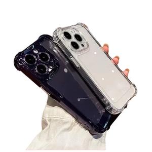 WUJU Luxury Clear Phone Case Compatible For iPhone 16 15 14 11 12 13 Pro XS Max X XR 7 8 Plus Case