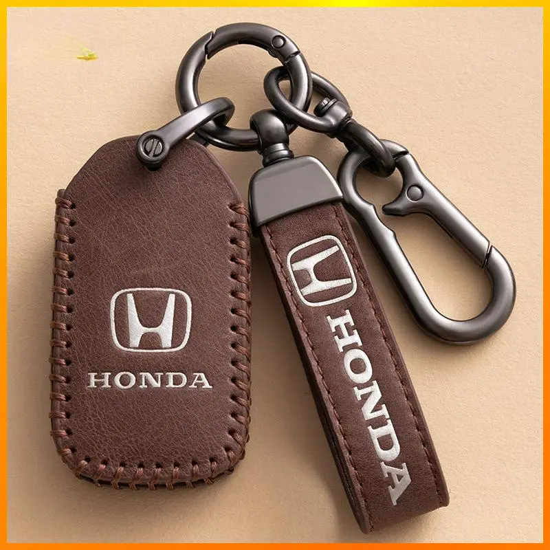 Hộp Chìa Khóa Từ Xa Bằng Da, Thích Hợp Cho Honda CRv5 City 11 Civic XRV 10 Accord CRV